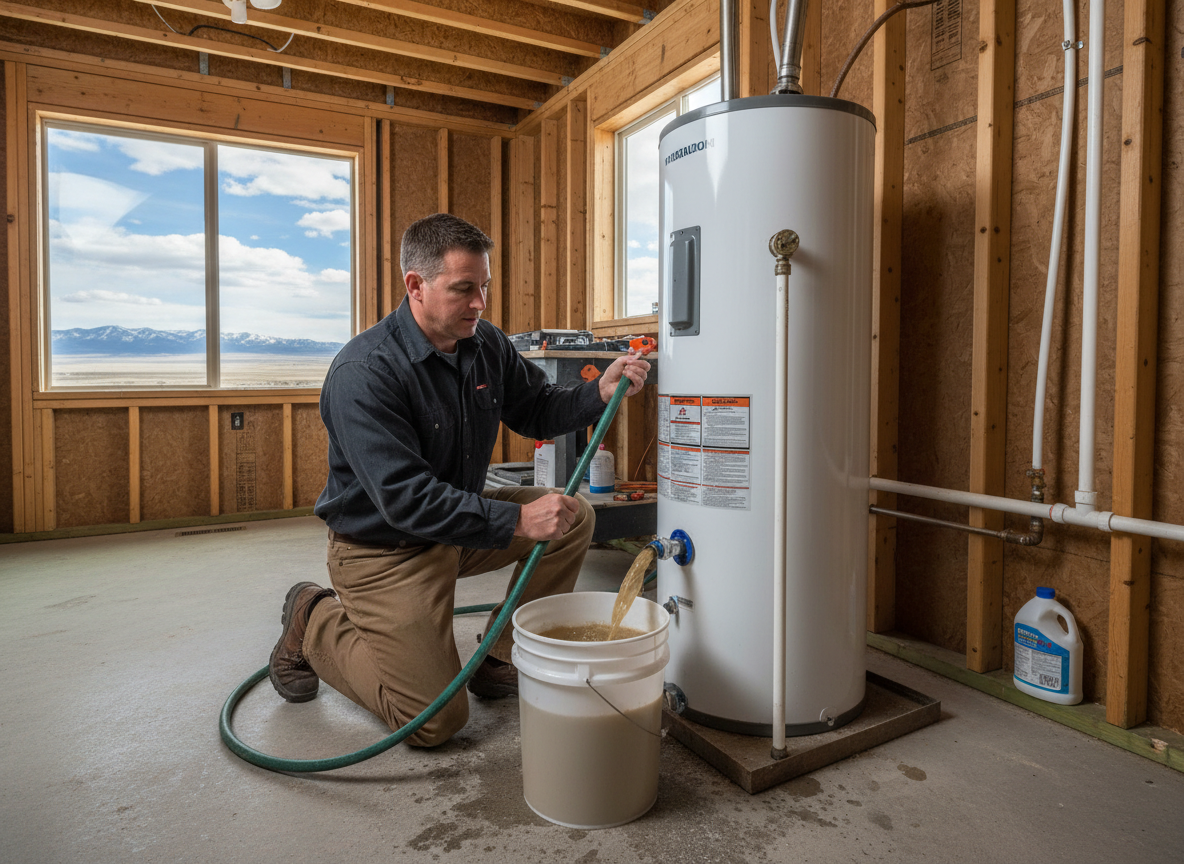 How to Flush Sediment from a Tank Water Heater in Weld County Homes
