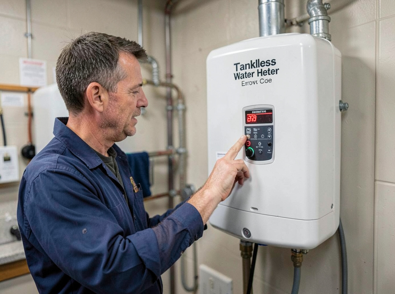 Tankless Water Heater Error Code in Johnstown, CO